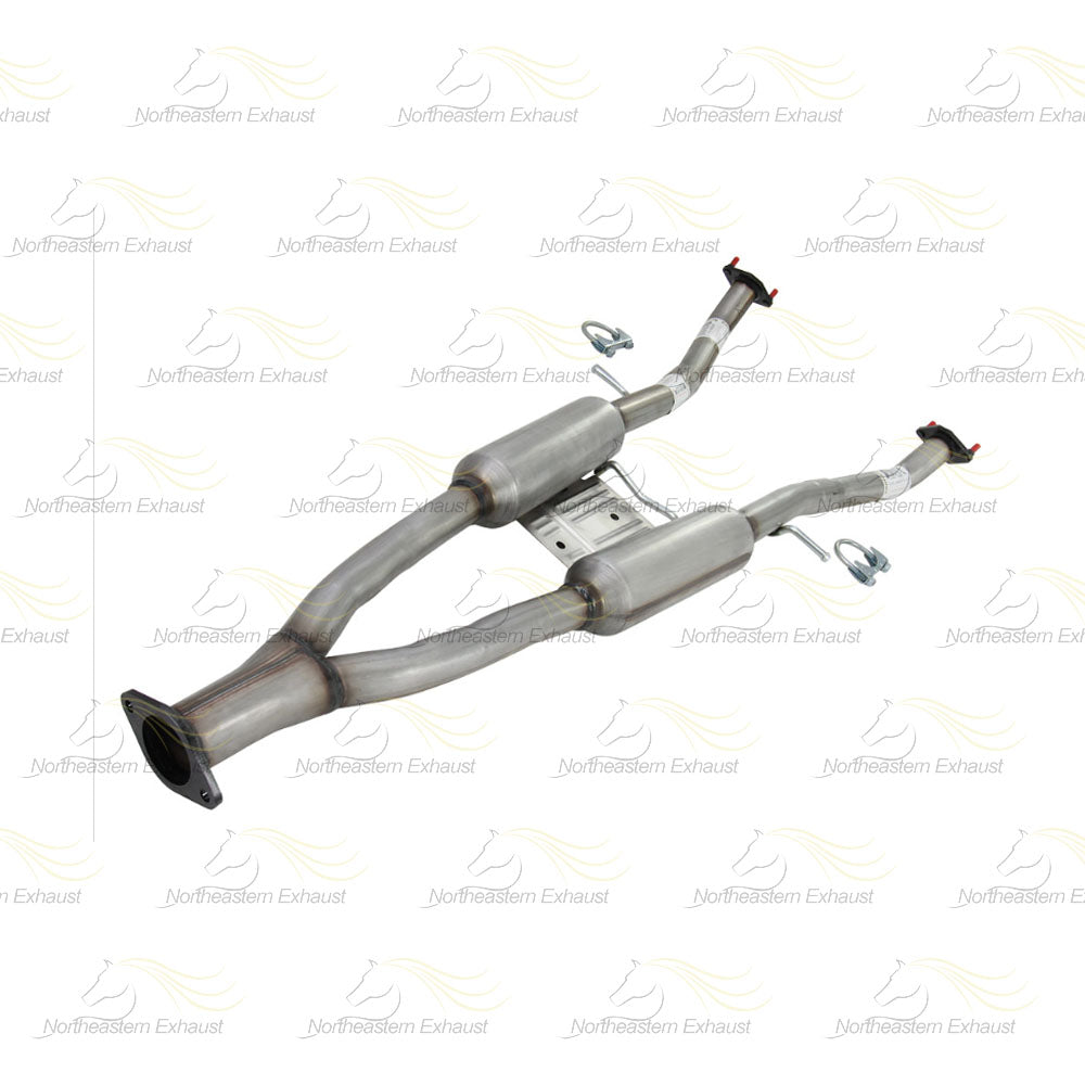 2014-2017 QX70 3.7L, 2014 QX70 5.0L Stainless Steel Exhaust Resonator Pipe