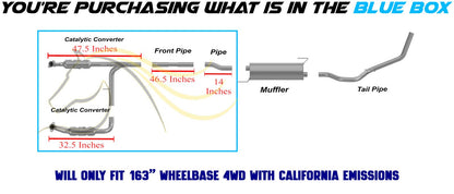 2004-2006 Ford F-150 5.4L Approved Pair of Catalytic w/ Front & Rear Pipe Kit | EPA Approved