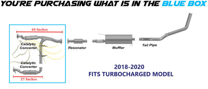 2015-2020 Ford F-150 2.7L EPA Approved Pair of Catalytic Converters