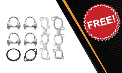 2006-2008 Ford Fusion 3.0L EPA Pair of Manifold & Catalytic, Intermediate Pipe Kit