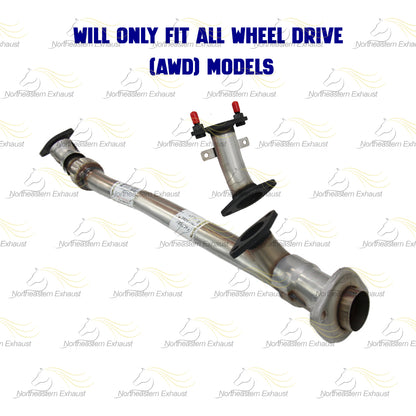 2007-2013 Mitsubishi Outlander 3.0L Pair of Manifold Front Y-Pipe Exhaust Kit | EPA Approved