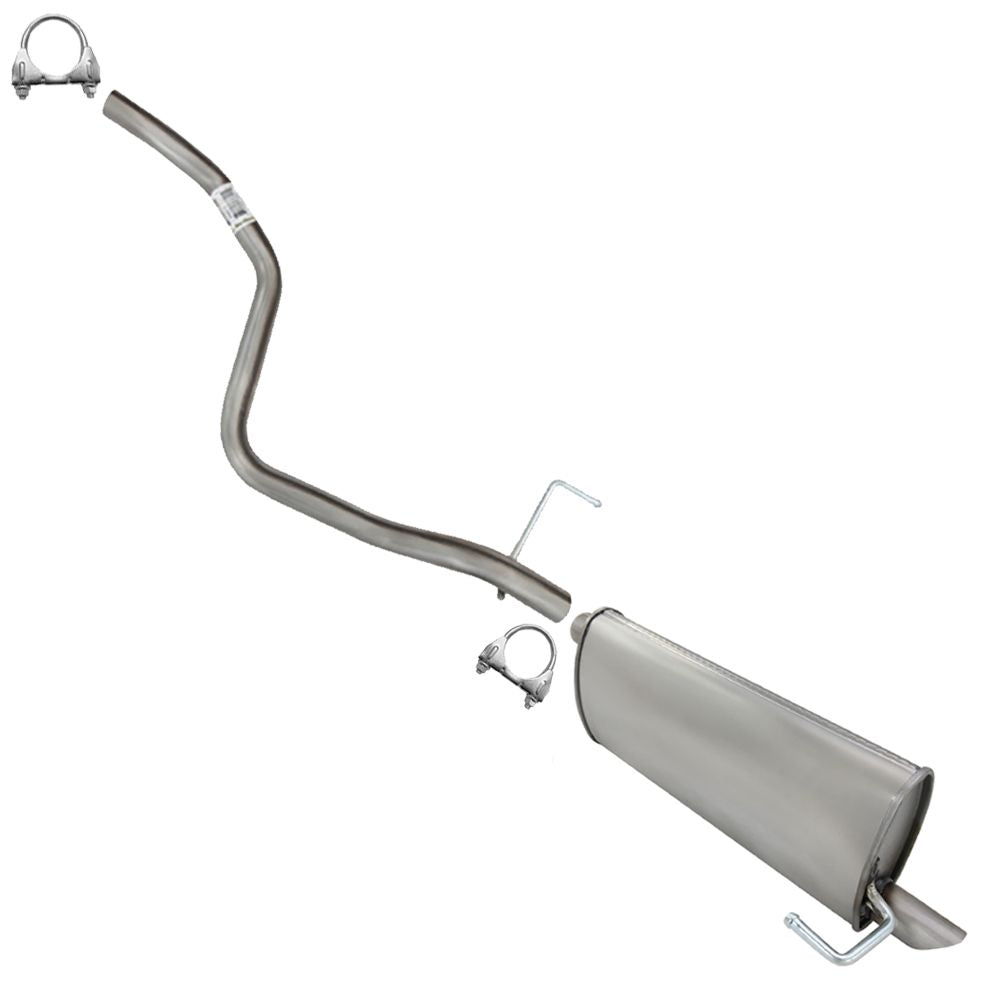 2012-2016 Chevy Sonic 1.8L Stainless Steel Intermediate Pipe Muffler Kit