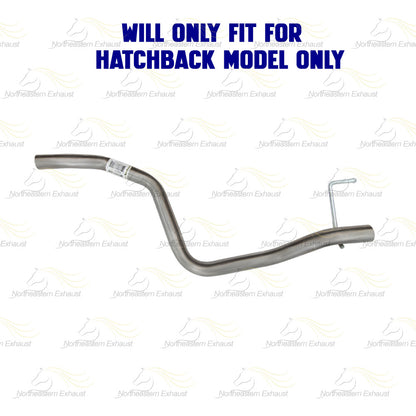 2012-2016 Chevy Sonic 1.8L Stainless Steel Intermediate Pipe Muffler Kit