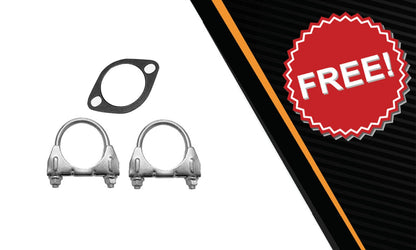 2012-2016 Chevy Sonic 1.8L Stainless Steel Resonator Intermediate Pipe Muffler Kit