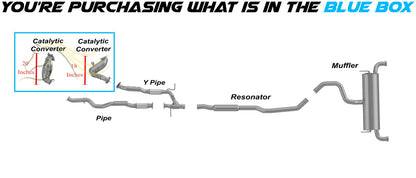 EPA Approved Pair of Catalytic for 2015-2017 Chrysler 200 3.6L and 2014-2022 Cherokee 3.2L