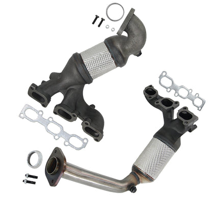 2006 Lincoln Zephyr & 2006-2007 Mercury Milan 3.0L EPA Approved Pair of Manifold Catalytic Kit