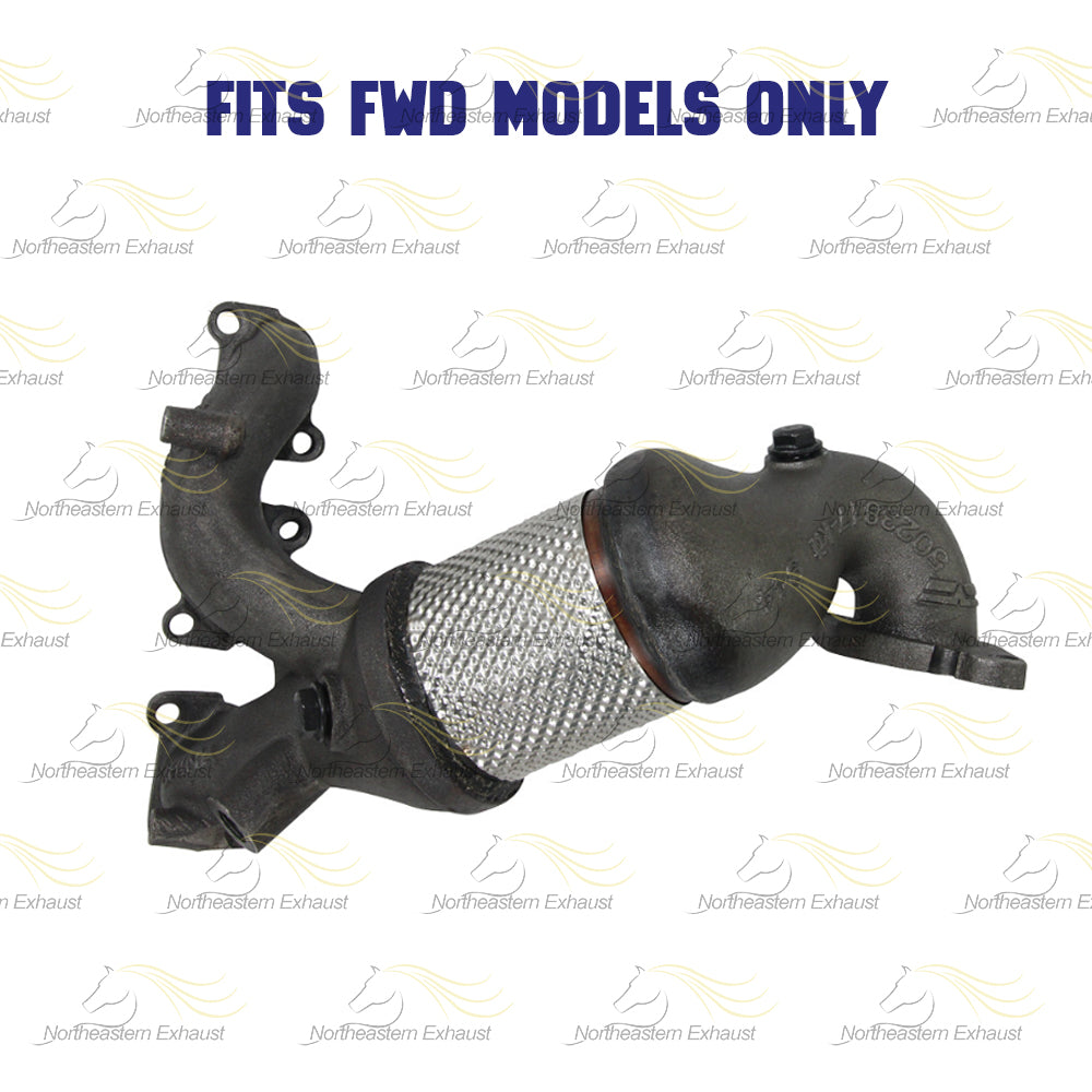 2006 Lincoln Zephyr & 2006-2007 Mercury Milan 3.0L EPA Approved Pair of Manifold Catalytic Kit
