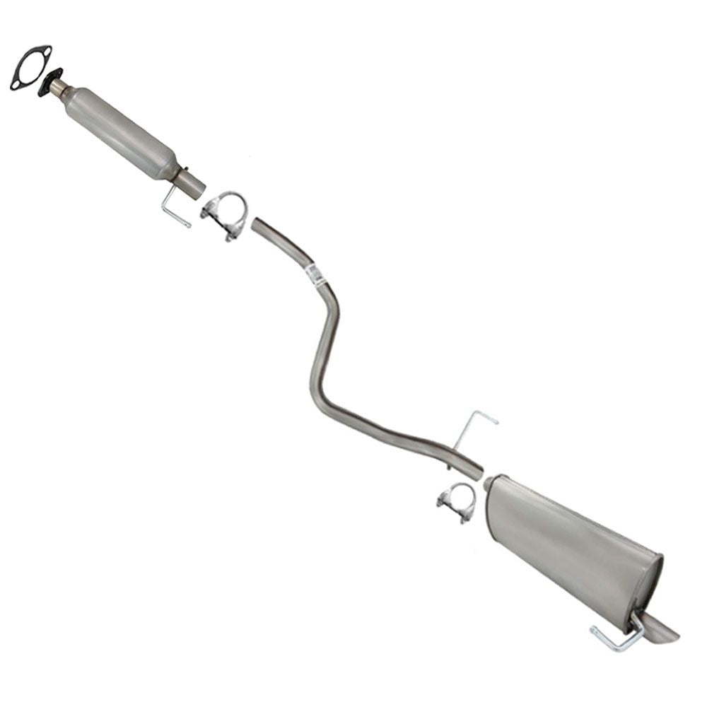 2012-2016 Chevy Sonic 1.4L 1.8L Stainless Steel Resonator Intermediate Pipe Muffler Kit