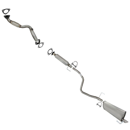 2012-2016 Chevy Sonic 1.4L 1.8L Stainless Steel Exhaust System Kit