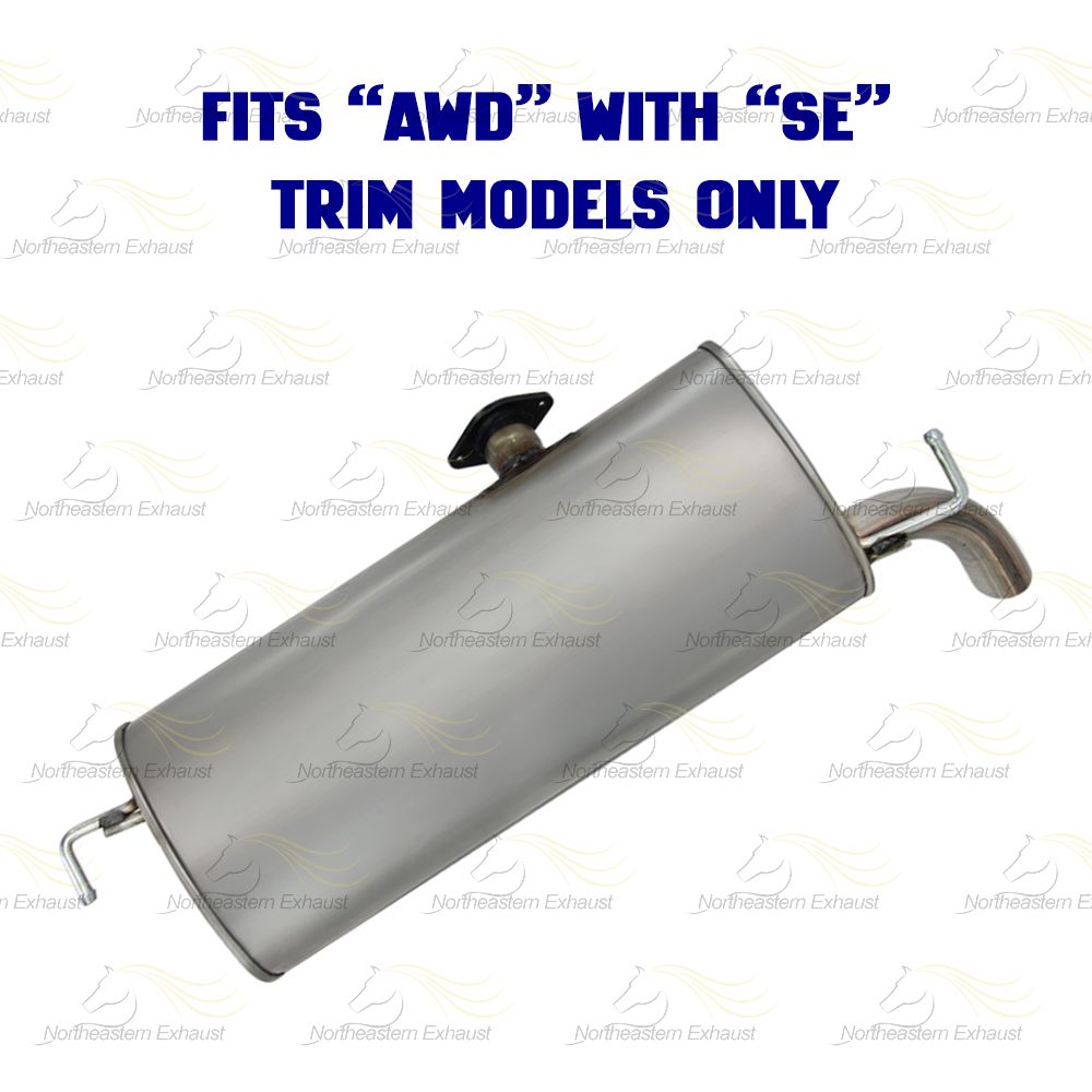 2016-2018 Hyundai Tucson 2.0L Stainless Steel Exhaust Resonator & Muffler
