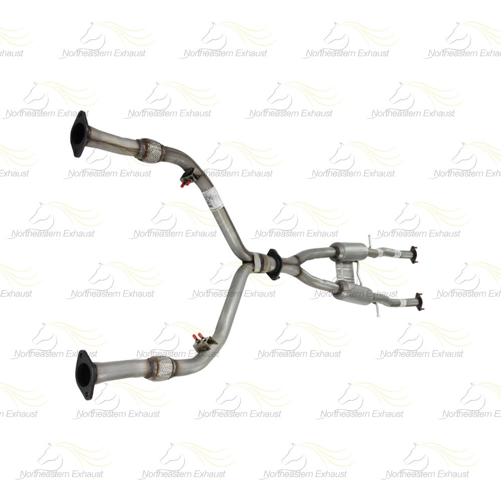 2010-2012 FX35 3.5L, 2013 FX37 3.7L Stainless Steel Y-Pipe Resonator Kit