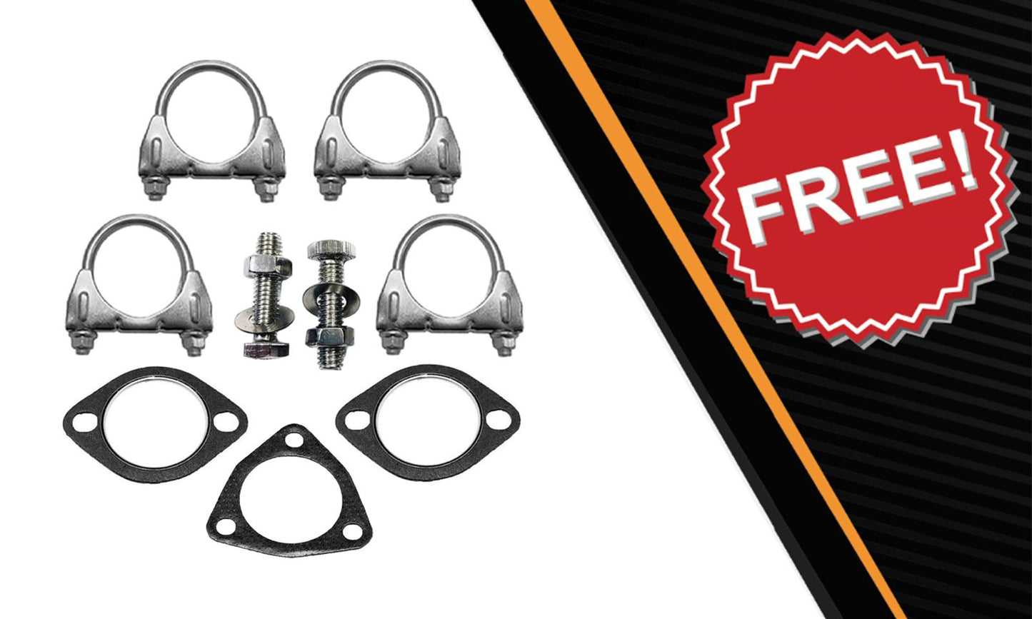 2016-2018 Jeep Cherokee 3.2L EPA Approved Complete Exhaust Kit