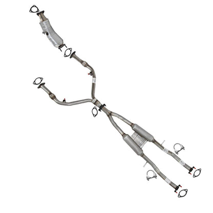 Passenger Side Exhaust Catalytic Y Pipe Resonator Kit EPA Approved for 2010-2012 FX35 3.5L, 2013 FX37 3.7L
