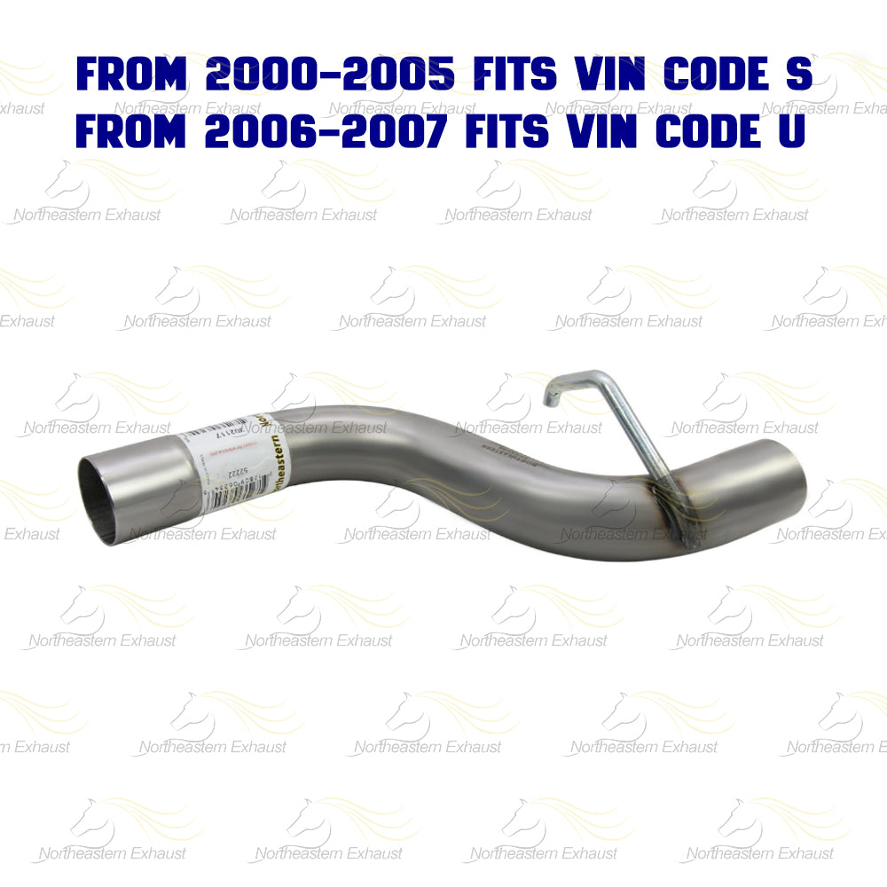 2000-2007 Ford Taurus 3.0L Stainless Steel Exhaust Extension Pipe