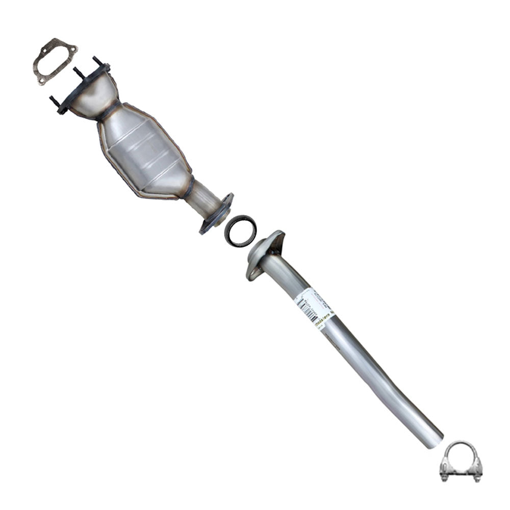 2004-2006 Mazda B3000 3.0L 111.6" WB Exhaust Rear Catalytic Converter and Intermediate Pipe