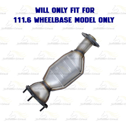 2004-2006 Mazda B3000 3.0L 111.6" WB Exhaust Rear Catalytic Converter and Intermediate Pipe