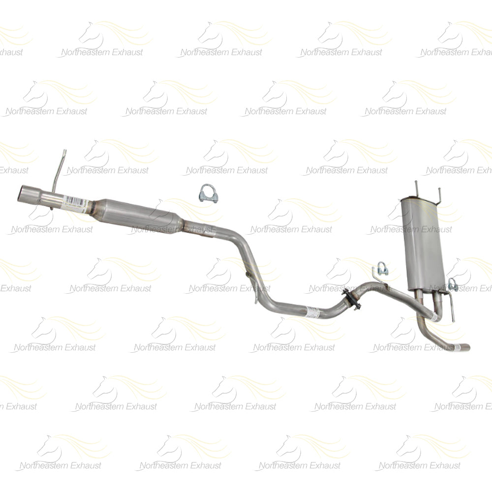 2010-2013 Mazda 3 2.0L Stainless Steel Exhaust Pipes and Muffler