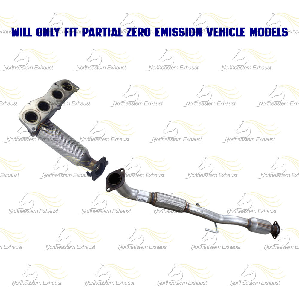 2003-2006 Toyota Camry 2.4L EPA Approved Manifold Catalytic Resonator Exhaust Kit