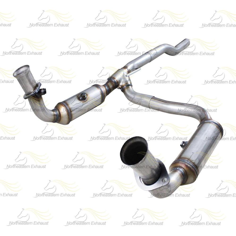 2008-2012 Jeep Liberty 3.7L EPA Approved Exhaust Catalytic Converter and Muffler