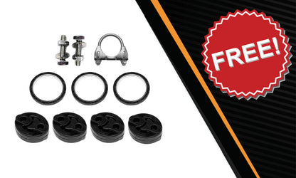 2003-2006 Toyota Camry 2.4L Complete Exhaust System Kit | EPA Approved