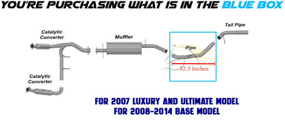 2007-2014 Lincoln Navigator 5.4L Stainless Steel Exhaust Intermediate Pipe