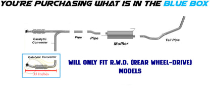 2004-2005 Ford F-150 5.4L Exhaust Catalytic Converter | Driver-side | EPA Approved | RWD