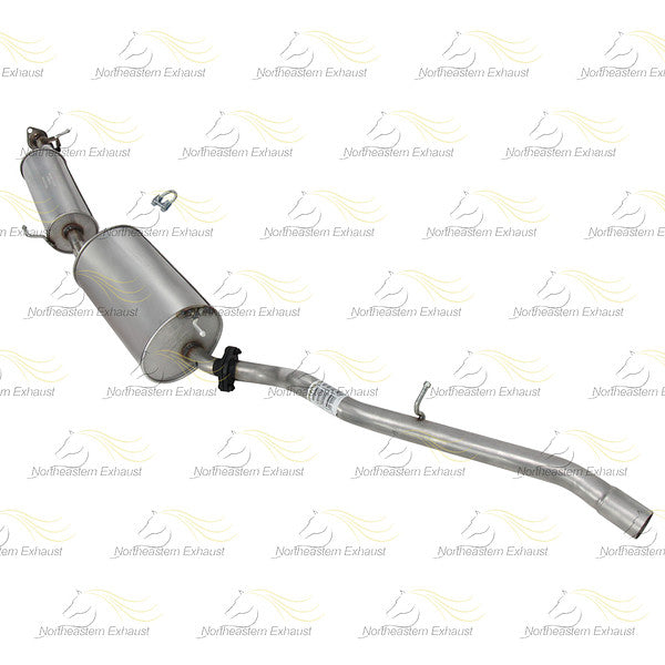 2003-2011 Honda Element 2.4L Exhaust Muffler and Tail Pipe