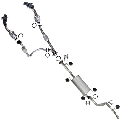 2013-2023 Toyota 4Runner 4.0L Complete Exhaust System Kit | EPA Approved