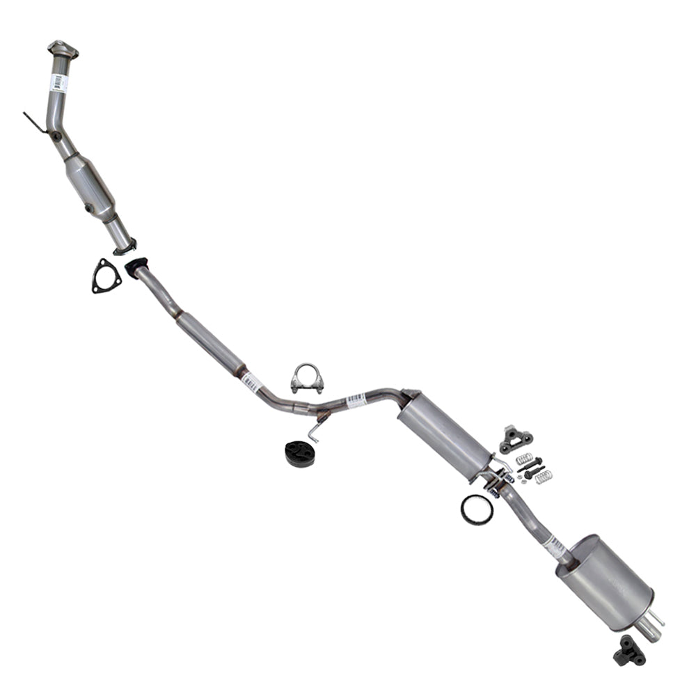 2006-2011 Honda Civic 2.0L Complete Exhaust System Kit | 2-Door Si Trim models