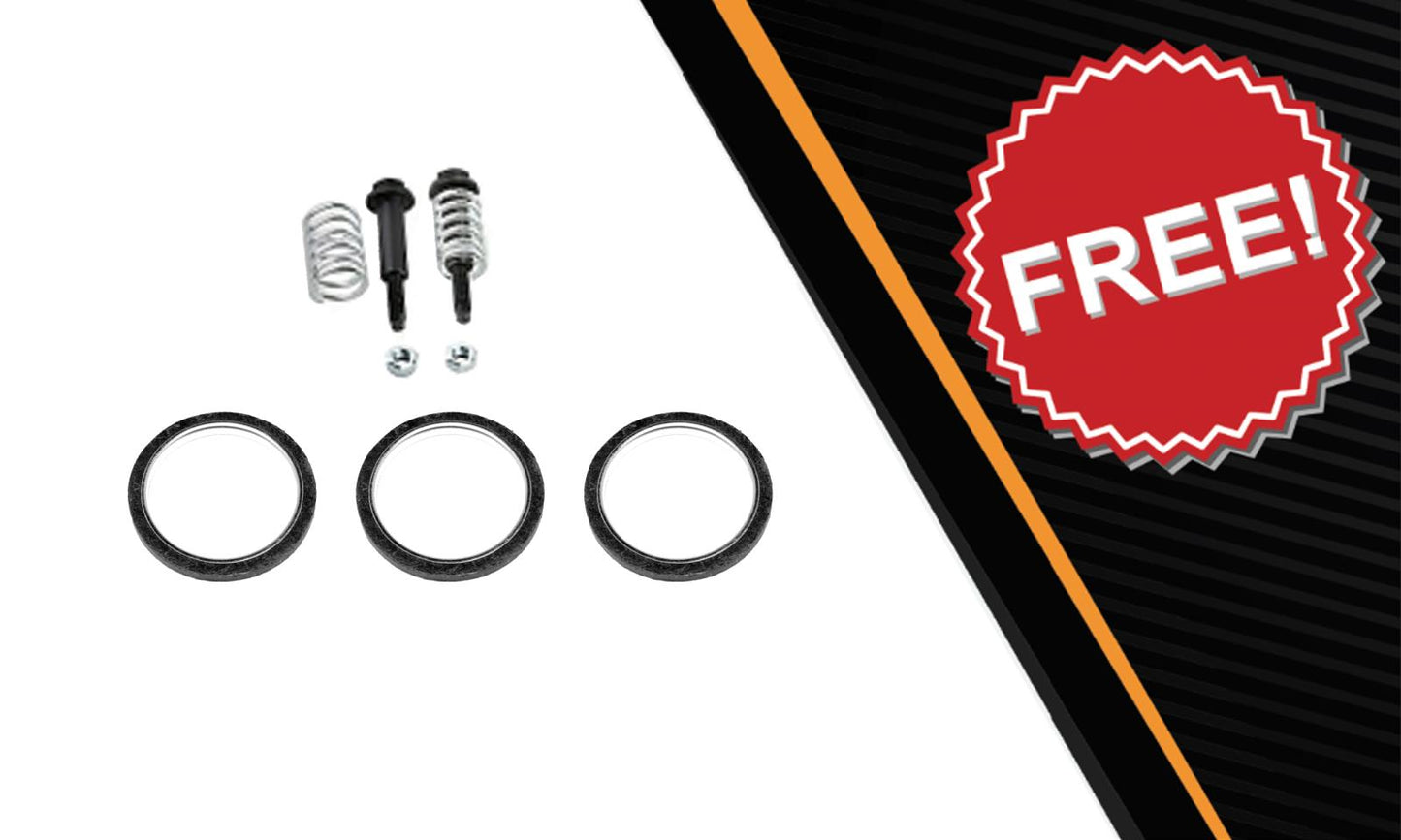 2007-2010 Toyota Sienna 3.5L EPA Approved Pair of Manifold Catalytic Converter and Y Pipe Kit | FWD
