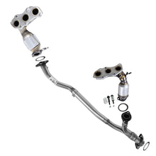2007-2010 Toyota Sienna 3.5L EPA Approved Pair of Manifold Catalytic Converter and Y Pipe Kit | FWD