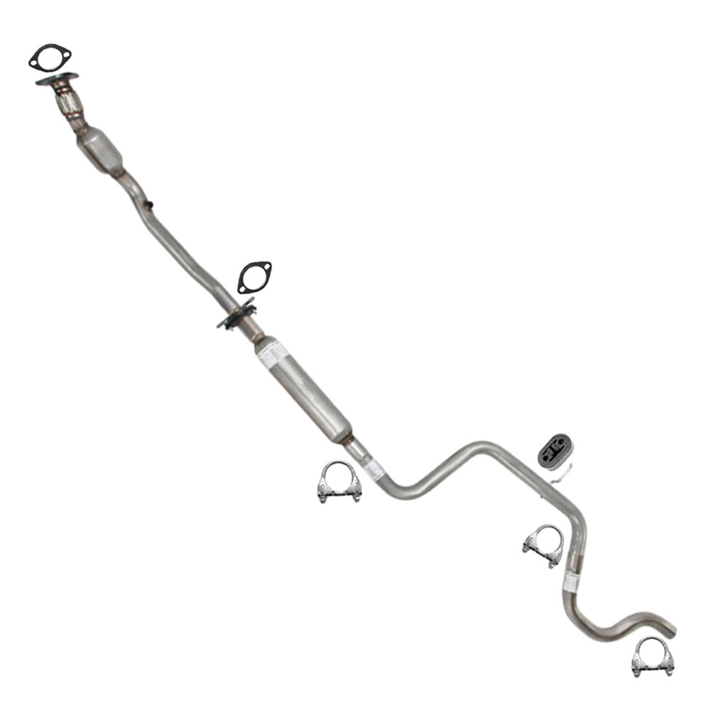2006-2011 Chevy Impala 3.5L Exhaust Catalytic Resonator and Intermediate Pipe | EPA Approved
