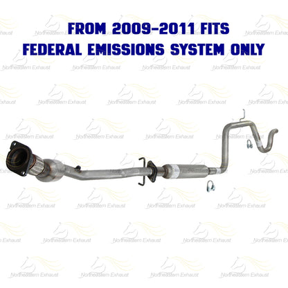 2006-2011 Chevy Impala 3.5L Exhaust Catalytic Resonator and Intermediate Pipe | EPA Approved