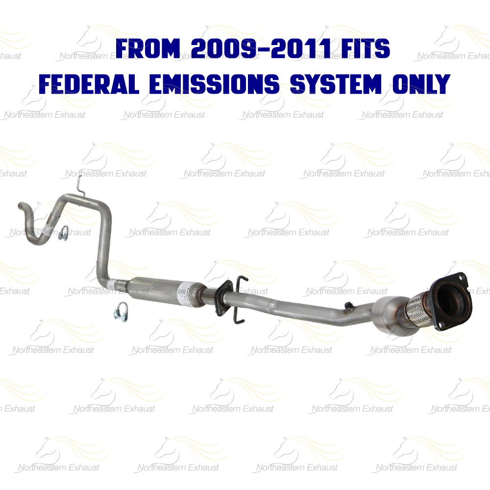 2006-2011 Chevy Impala 3.5L Exhaust Catalytic Resonator and Intermediate Pipe | EPA Approved