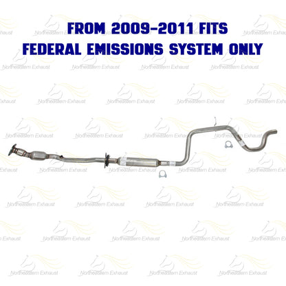2006-2011 Chevy Impala 3.5L Exhaust Catalytic Resonator and Intermediate Pipe | EPA Approved