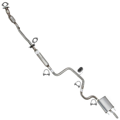 2006-2007 Chevy Monte Carlo 3.5L Exhaust Catalytic Converter Resonator intermediate Pipe and Muffler Kit | EPA Approved