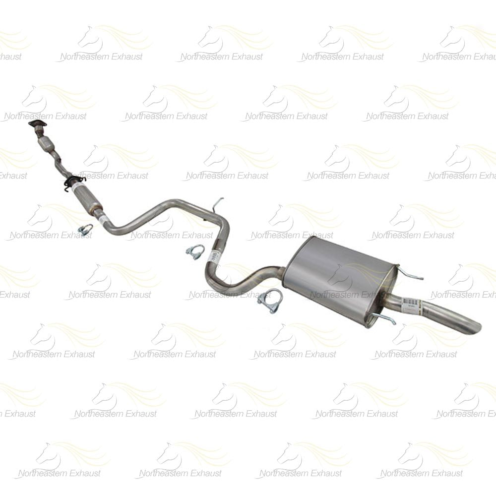 2006-2007 Chevy Monte Carlo 3.5L Exhaust Catalytic Converter Resonator intermediate Pipe and Muffler Kit | EPA Approved