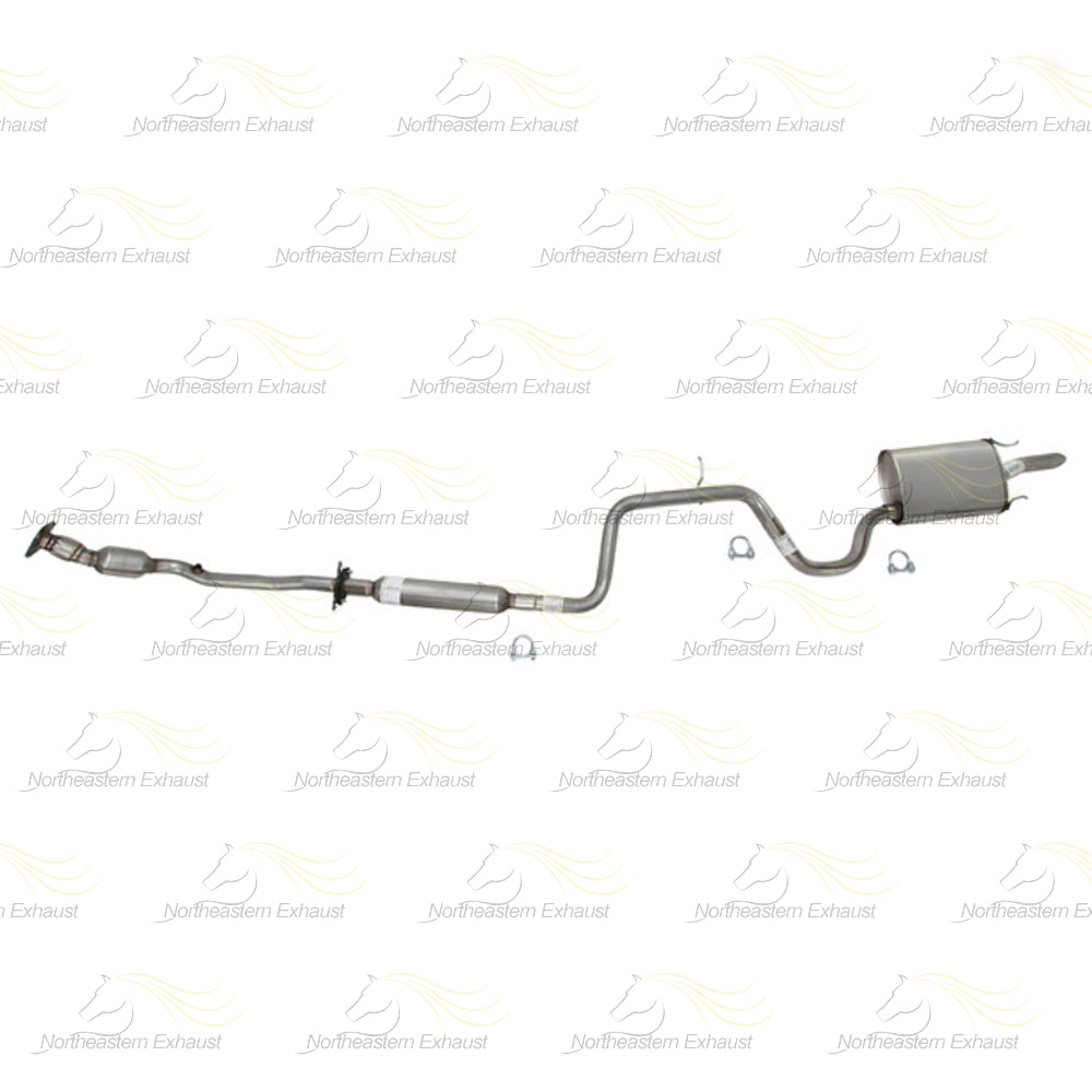 2006-2007 Chevy Monte Carlo 3.5L Exhaust Catalytic Converter Resonator intermediate Pipe and Muffler Kit | EPA Approved