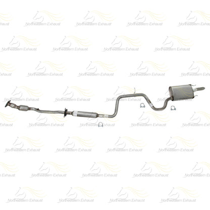 2006-2007 Chevy Monte Carlo 3.5L Exhaust Catalytic Converter Resonator intermediate Pipe and Muffler Kit | EPA Approved