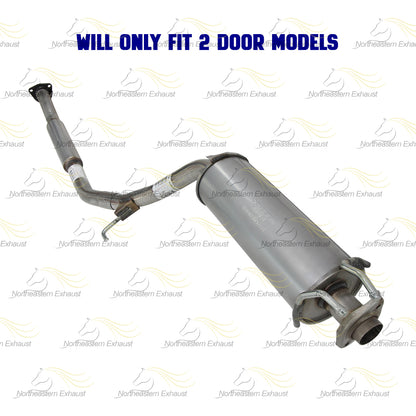 2006-2011 Honda Civic 2.0L Stainless Steel Resonator Pipe Assembly