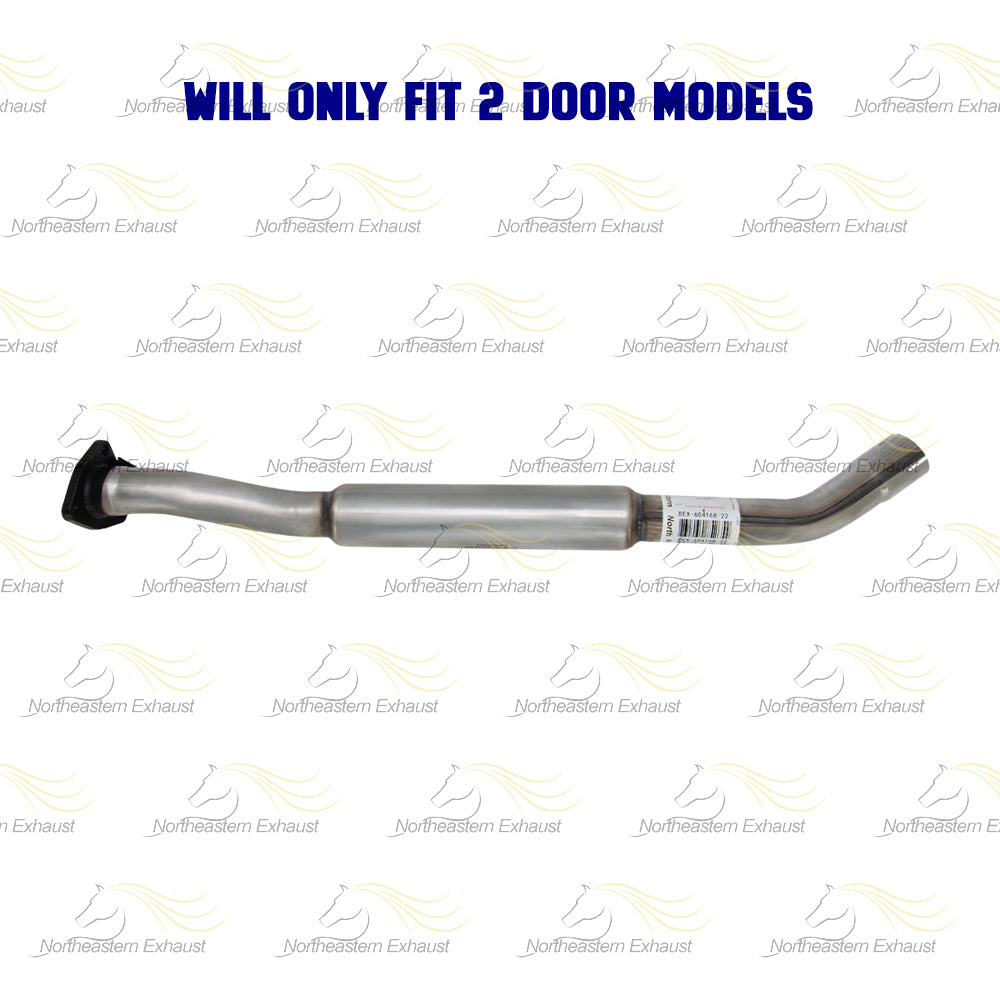 2006-2011 Honda Civic 2.0L Stainless Steel Resonator Pipe Assembly