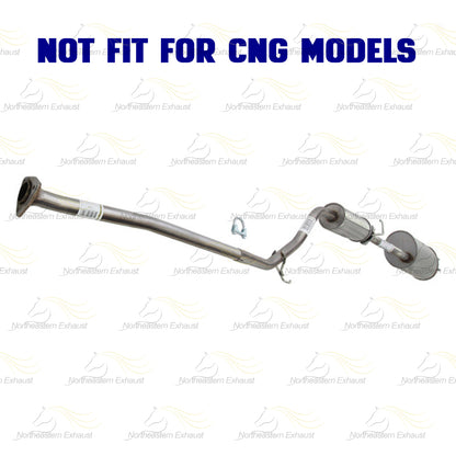 2014–2015 Honda Civic 1.8L Intermediate Pipe, Resonator & Muffler Exhaust Kit Non-CNG