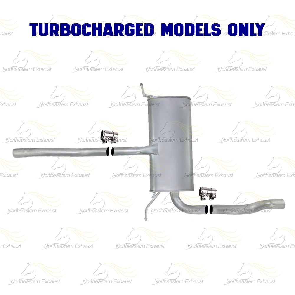 1998-2005 Volkswagen Passat 1.8L Direct-fit Exhaust Center Muffler | For Turbocharged Engine