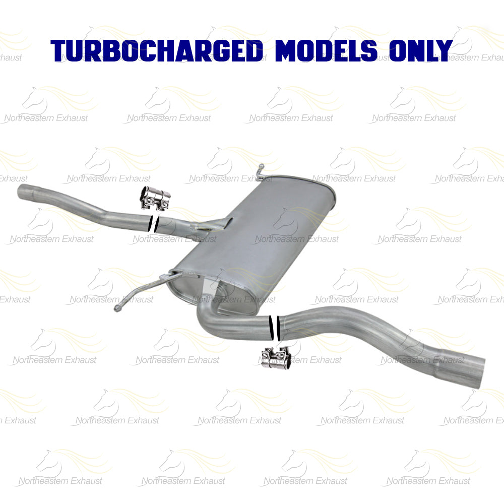 1998-2005 Volkswagen Passat 1.8L Direct-fit Exhaust Center Muffler | For Turbocharged Engine