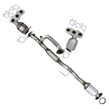 Pair of Exhaust Manifold and Rear Catalytic Converter for 2005-2017 Toyota Avalon and 2007-2017 Toyota Camry 3.5L