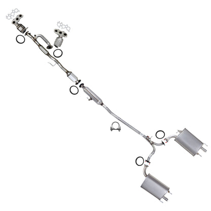 2007-2012 Camry & ES350 3.5L Complete Exhaust System Kit | EPA Approved