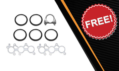 2007-2012 Camry & ES350 3.5L Complete Exhaust System Kit | EPA Approved