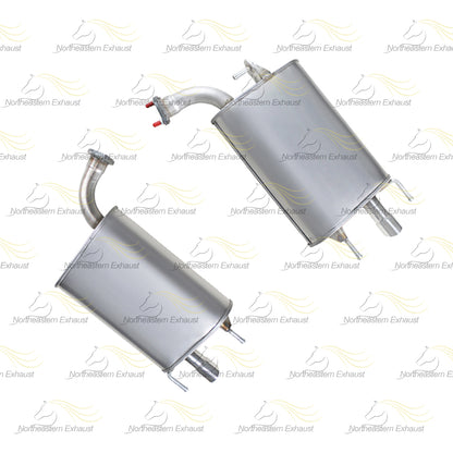 2007-2012 Camry, ES350 3.5L Catalytic Resonator w/ Pair of Muffler Kit | EPA Approved