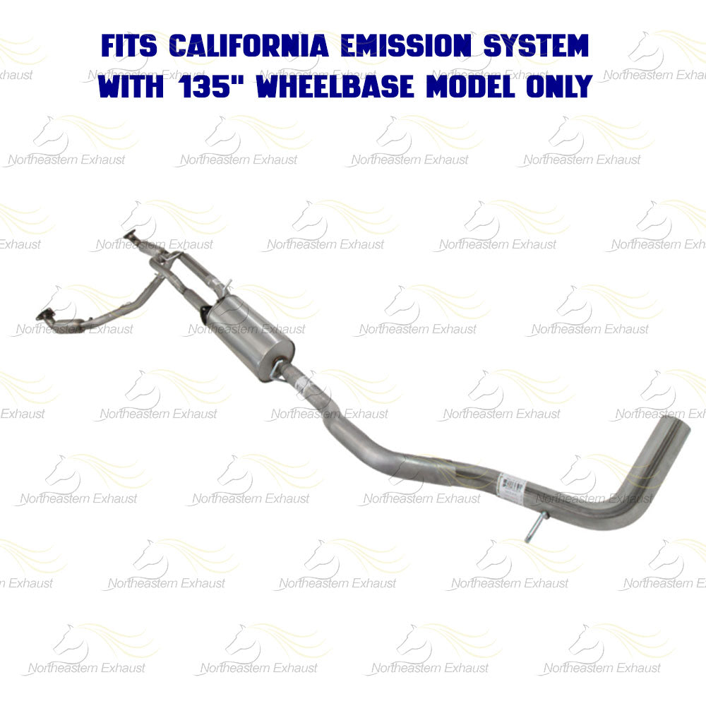 2006-2009 Savana and Express 3500 6.0L Exhaust Catalytic Muffler Tail Pipe Kit EPA Approved