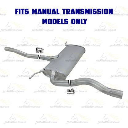 1998-2005 Volkswagen Passat 1.8L EPA Approved Exhaust Catalytic Flex Pipe Muffler Kit